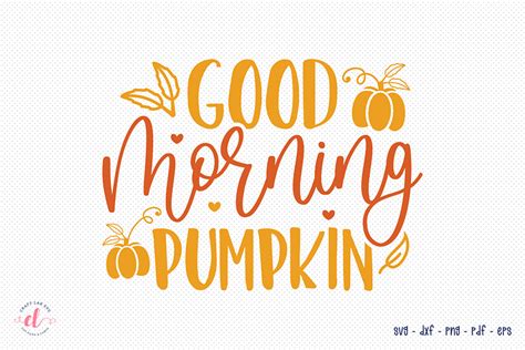 Download Free Morning, pumpkin - SVG Printable