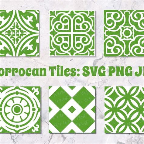Download Free Moroccan Pattern Pack Commercial Use for Cricut