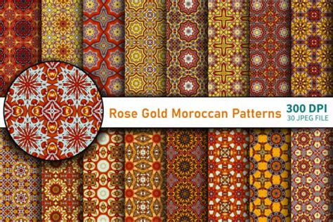 Download Free Moroccan Pattern Pack Creativefabrica For Crafts