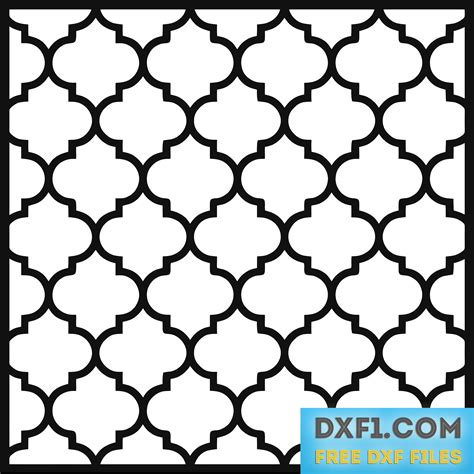 Download Free Moroccan Pattern Pack Silhouette