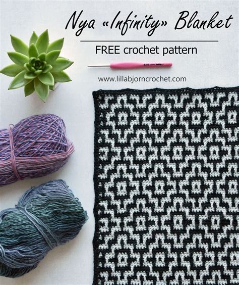 Free Mosaic Crochet Blanket Patterns
