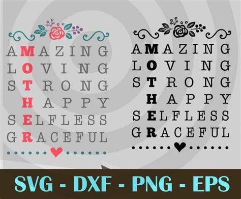 Download Free Mother - scrabble text SVG Cut Files