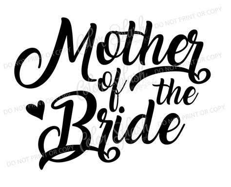 Download Free Mother Of The Bride SVG, DXF, EPS, PNG files Commercial Use DXF Files