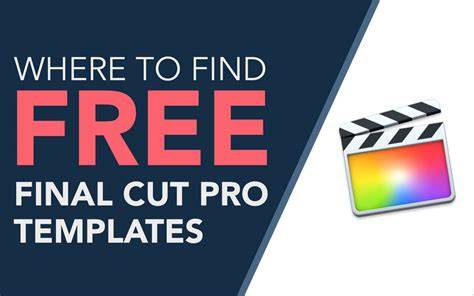 Free Motion Templates For Final Cut Pro