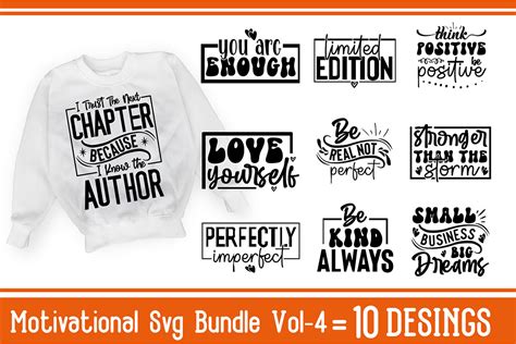 Download Free Motivation Svg Bundle vol 4 DXF Files