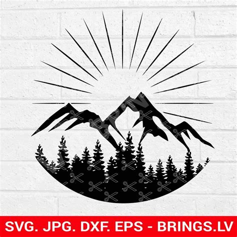 Download Free Mountains Expedition SVG Files DXF Files