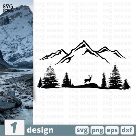 Download Free Mountains Quote Svg Files DXF Files