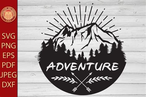 Download Free Mountains adventure quotes Files DXF Files