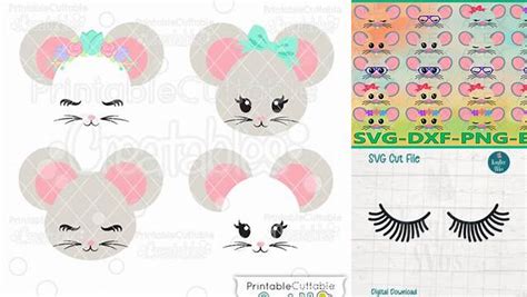 Download Free Mouse Eyelashes Face Commercial Use For Crafts