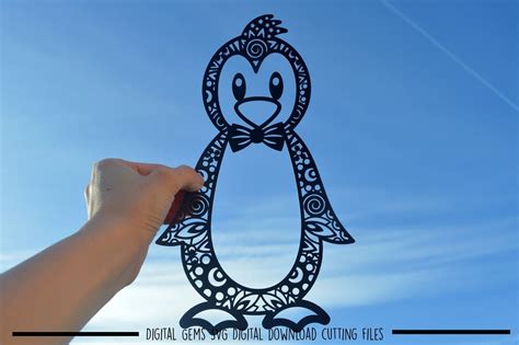 Download Free Mr Penguin SVG / DXF / EPS Files Cut Files