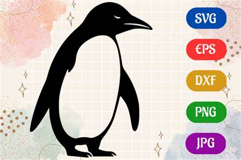Download Free Mr Penguin SVG / DXF / EPS Files DXF Files