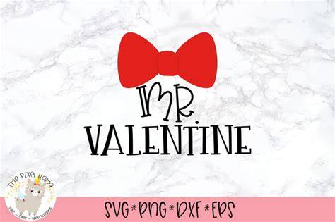 Download Free Mr Valentine SVG Cut File Images