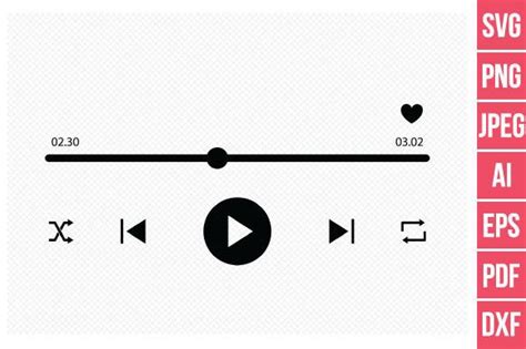 Download Free Music Player SVG | Audio Player SVG File Crafts