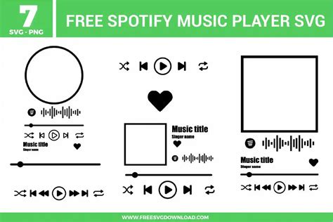 Download Free Music Player SVG | Audio Player SVG File Files