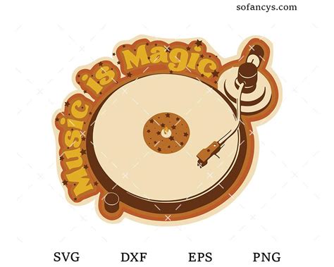 Download Free Music is Magic DXF Files