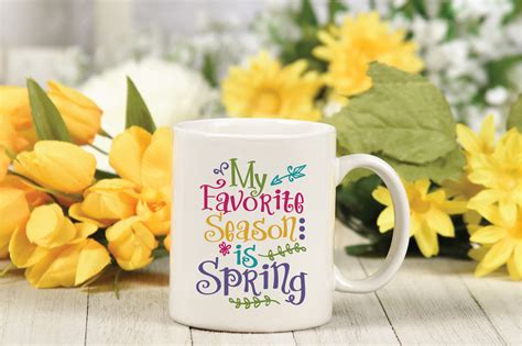 Download Free My Favorite Season Is Spring SVG Cut File Cricut SVG DXF Files