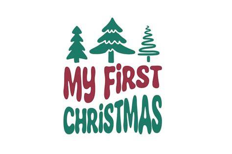 Download Free My First Christmas Commercial Use Free PSD Mockups