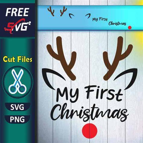 Download Free My First Christmas Files for Cricut