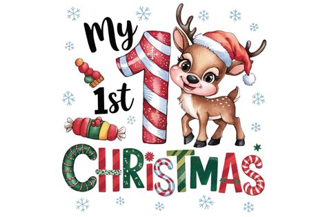 Download Free My First Christmas Printable