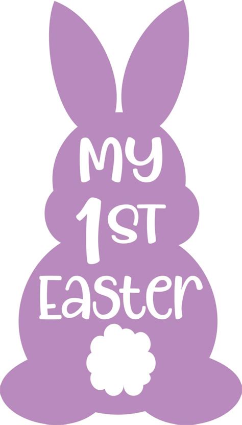 Download Free My First Easter - SVG File, DXF File Printable