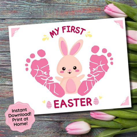 Download Free My First Easter Baby Newborn For Crafts