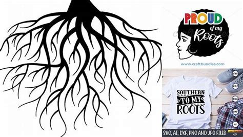 Download Free My Roots SVG Files For Crafts