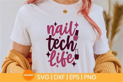 Download Free Nail Tech Life SVG Cut File Creativefabrica For Crafts