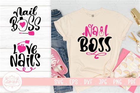 Download Free Nails SVG Cut File Creativefabrica For Crafts