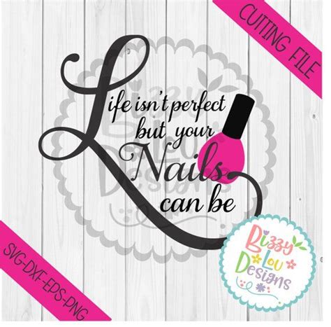 Download Free Nails SVG Cut File Cricut SVG DXF Files