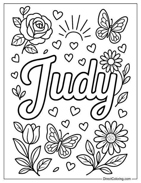 Free Name Coloring Pages
