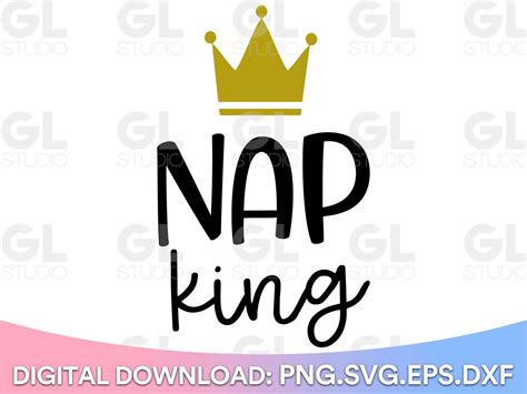 Download Free Nap king svg DXF Files