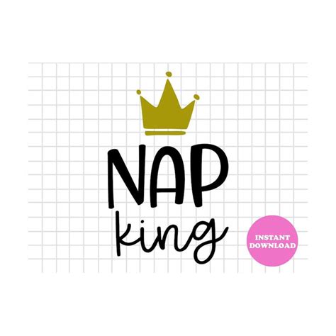 Download Free Nap king svg Files DXF Files