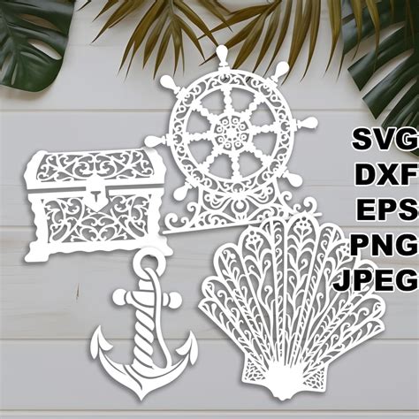 Download Free Nautical Digital Paper DXF Files