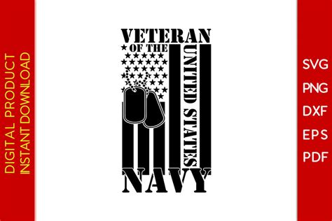 Download Free Navy Veteran Cut Files