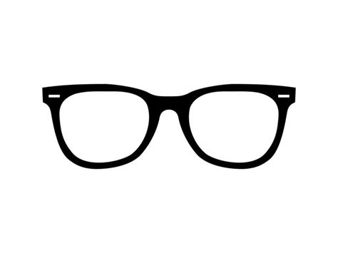 Download Free Nerd Glasses - SVG File, DXF File Silhouette DXF Files