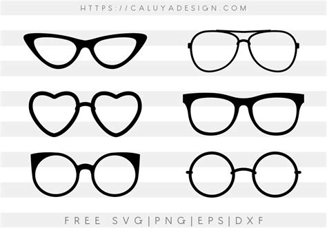 Download Free Nerd Glasses - SVG File, DXF File for Cricut Machine