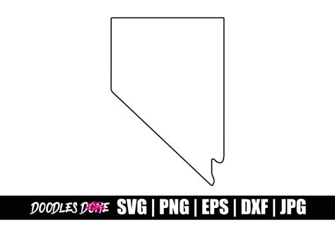 Download Free Nevada State Clipart Cut Files
