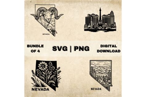 Download Free Nevada State Clipart Files For Crafts