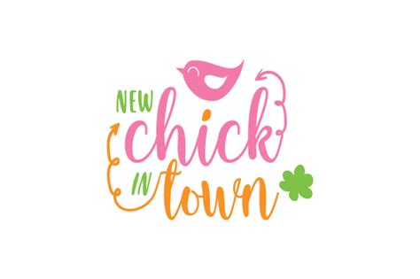 Download Free New Chick In Town Cut Design Files For Crafts
