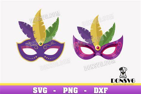 Download Free New Orleans Mask - SVG File, DXF File Files