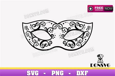 Download Free New Orleans Mask - SVG File, DXF File Files DXF Files