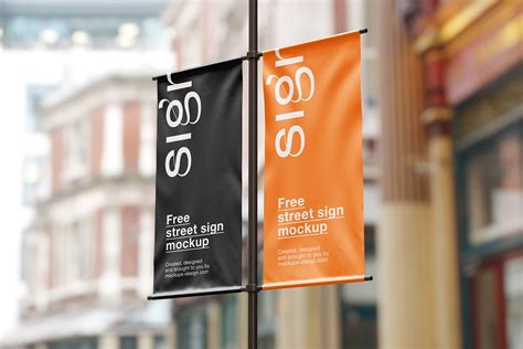 Free New Street Banner Mockup - https://freepsdmock-up.com/free-new