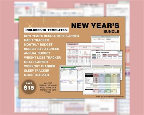 Download Free New Year's Bundle Files