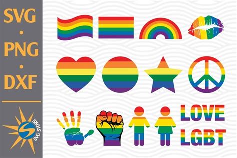 Download Free New York State-Map Rainbow-LGBT Pride DXF Files