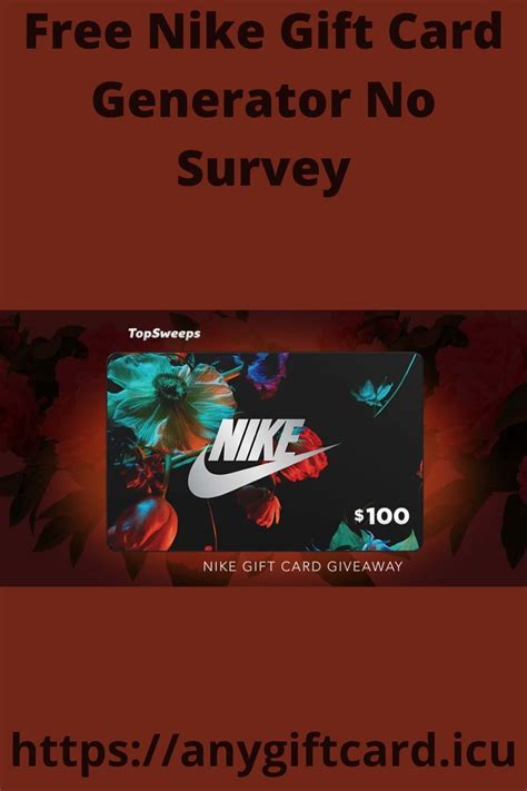 Free Nike Gift Card Code - Use Our Free Online Generator In 2023