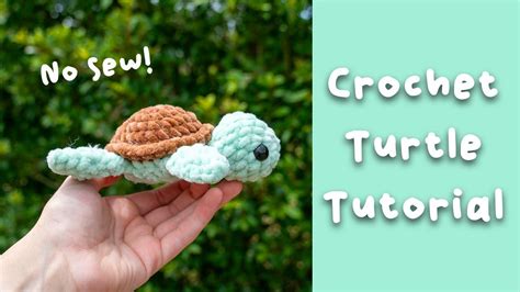 Free No Sew Turtle Crochet Pattern