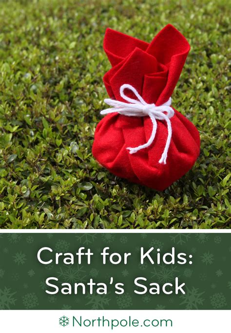 Download Free Northpole Santa Sack Files For Crafts