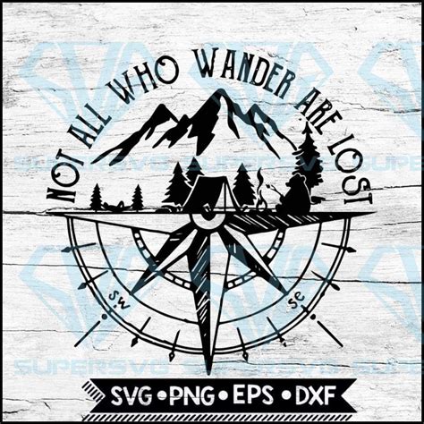 Download Free Not All Who Wander Are Lost Map Files Free PSD Mockups