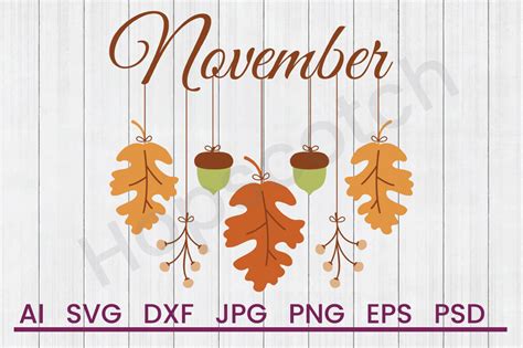 Download Free November Mobile - SVG File, DXF File Images