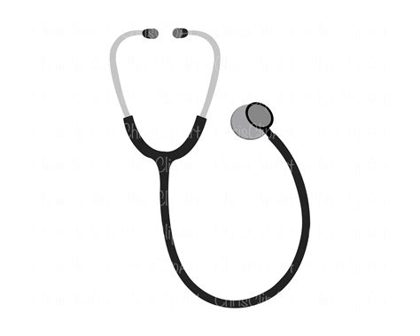 Download Free Nurse | Stethoscope | SVG Cut File For Silhouette